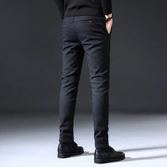 Calças Clássicas Slim Fit Masculinas SK436