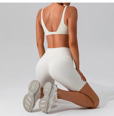 Top Fitness Triângulo com Alças Finas