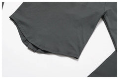 Blusa Fitness com Zíper Frontal e Manga Longa