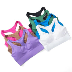 Conjunto Fitness com Top Vazado nas Costas e Legging Modeladora