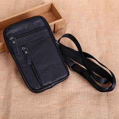 Bolsa de Ombro Masculina em Couro Sparka SK321
