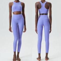 Conjunto Fitness Feminino com Top Justo e Legging