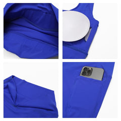 Conjunto Fitness com Top Reto e Short Modelador