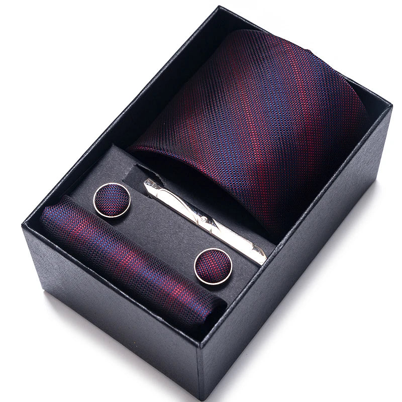 Conjunto Gravata Seda Italiana Sparka SK207