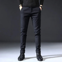 Calças Clássicas Slim Fit Masculinas SK436