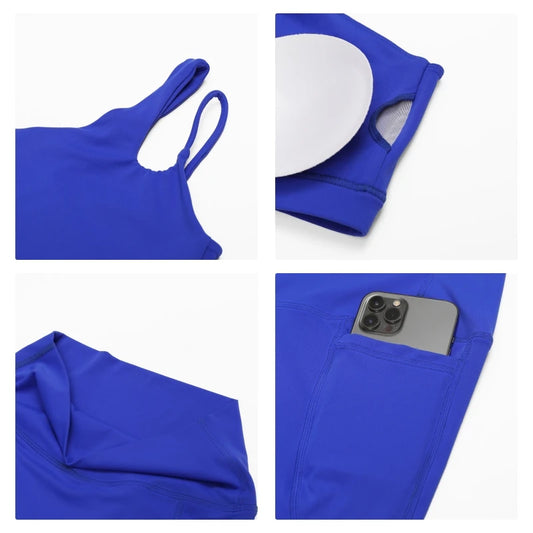 Conjunto Fitness com Top Nadador e Short Modelador