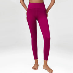 Legging Fitness com Cintura Alta e Textura Modeladora