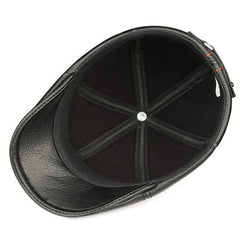 Boina Masculina Italiana de Couro SK272