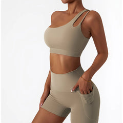 Conjunto Fitness com Top Nadador e Short Modelador