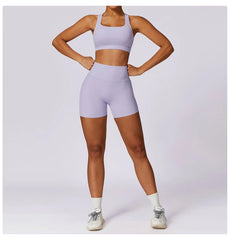 Top Fitness com Alças Cruzadas nas Costas – Bojo Removível e Sustentação