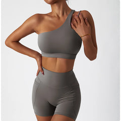 Conjunto Fitness com Top Nadador e Short Modelador