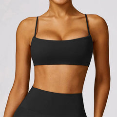 Top Fitness Minimalista com Alças Finas