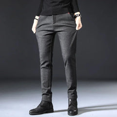 Calças Clássicas Slim Fit Masculinas SK436