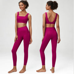 Kit Esportivo Feminino com Top, Legging e Casaco