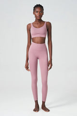 Conjunto Fitness Feminino com Top Nadador e Legging