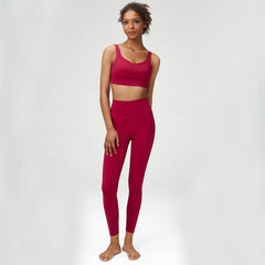 Conjunto Fitness Feminino com Top Nadador e Legging