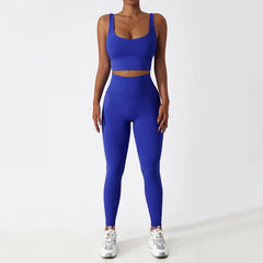 Conjunto Fitness com Top Reto e Short Modelador