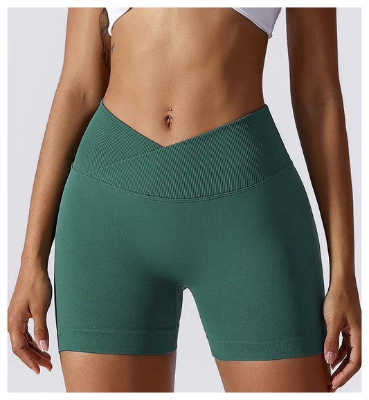 Short Fitness Modelador com Cós em V