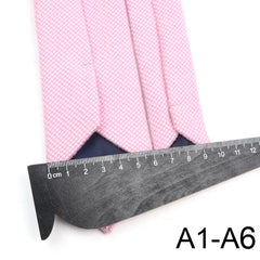 Gravata Masculina de Algodão Texturizado – Estilo Casual